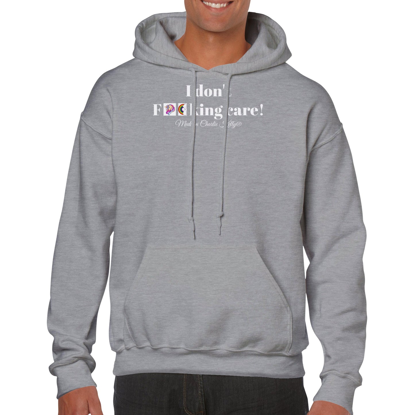 I don't F**king care! Hoodie in 8 colours