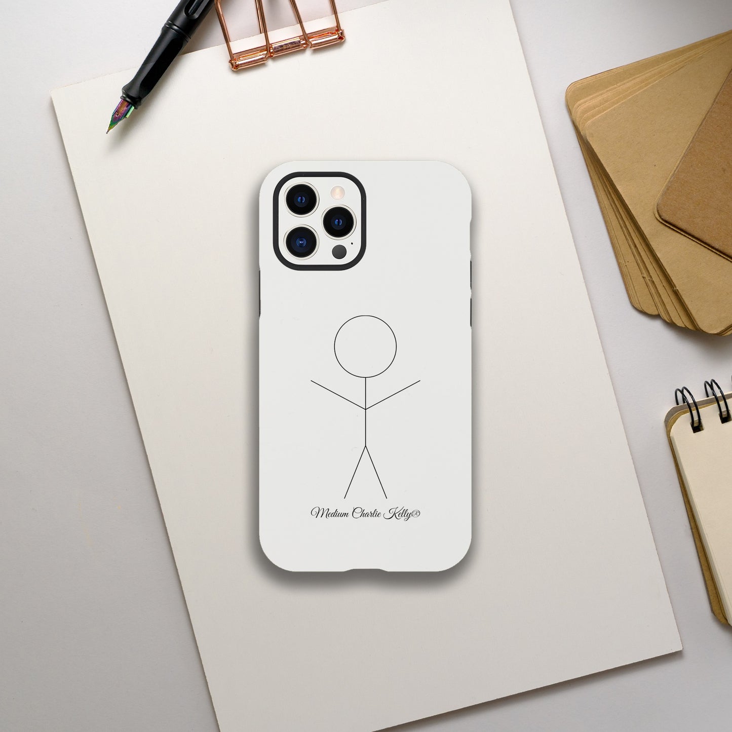 Stick Man tough phone case