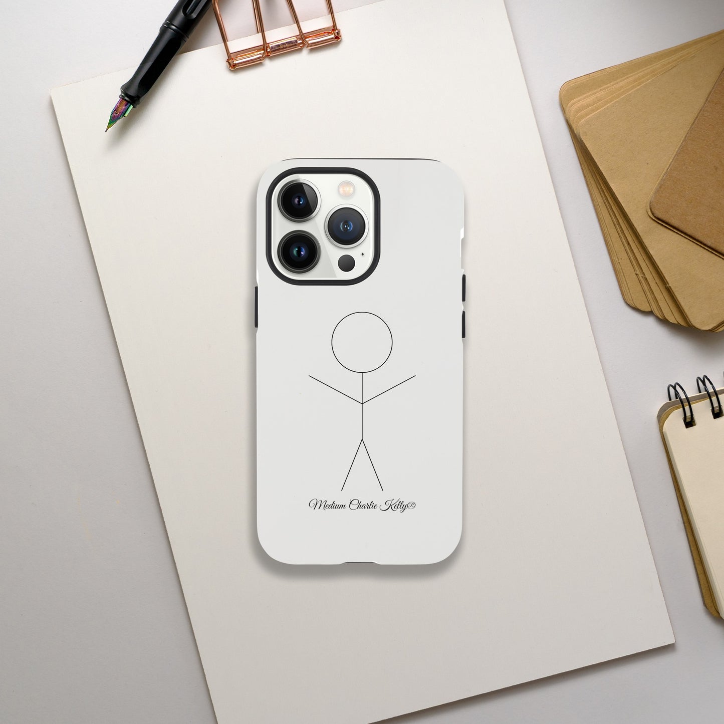 Stick Man tough phone case