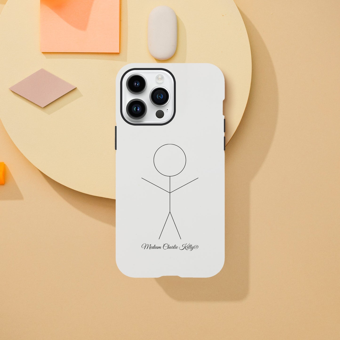 Stick Man tough phone case