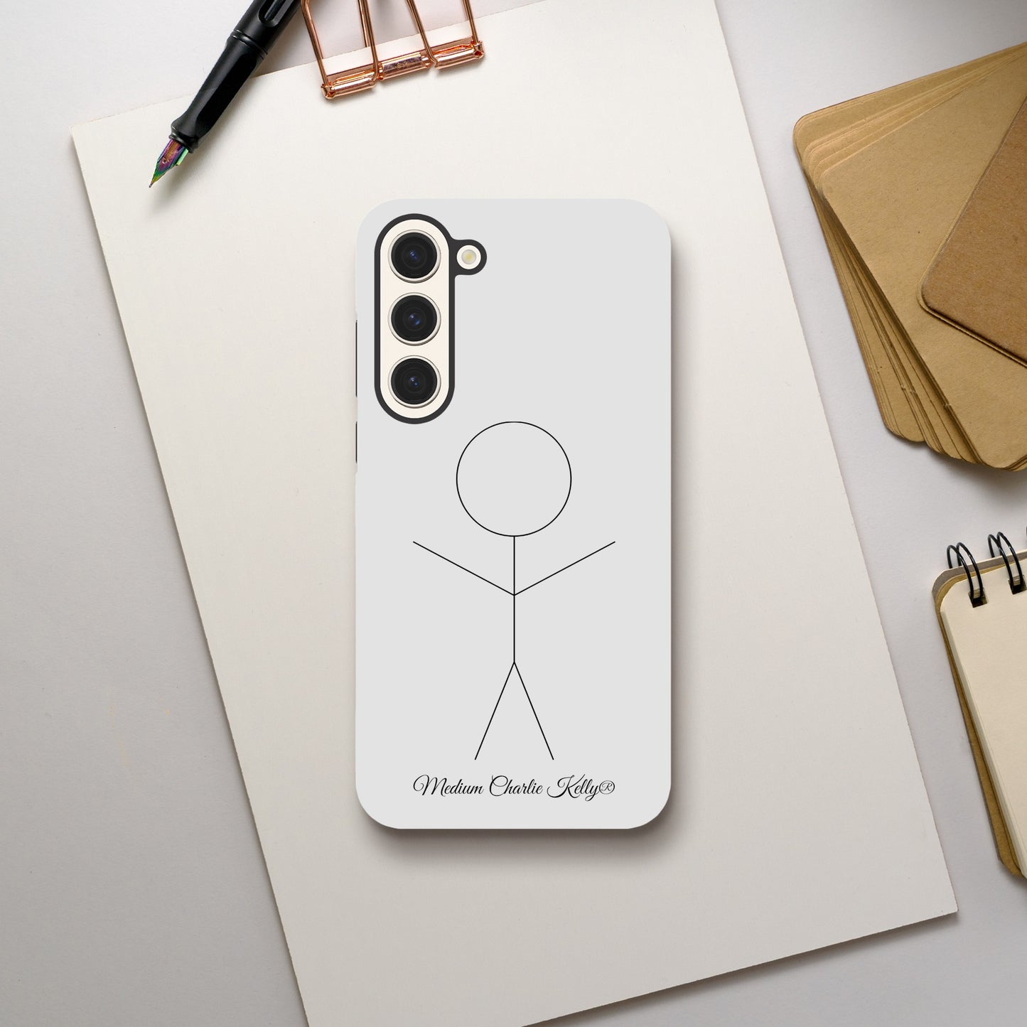 Stick Man tough phone case