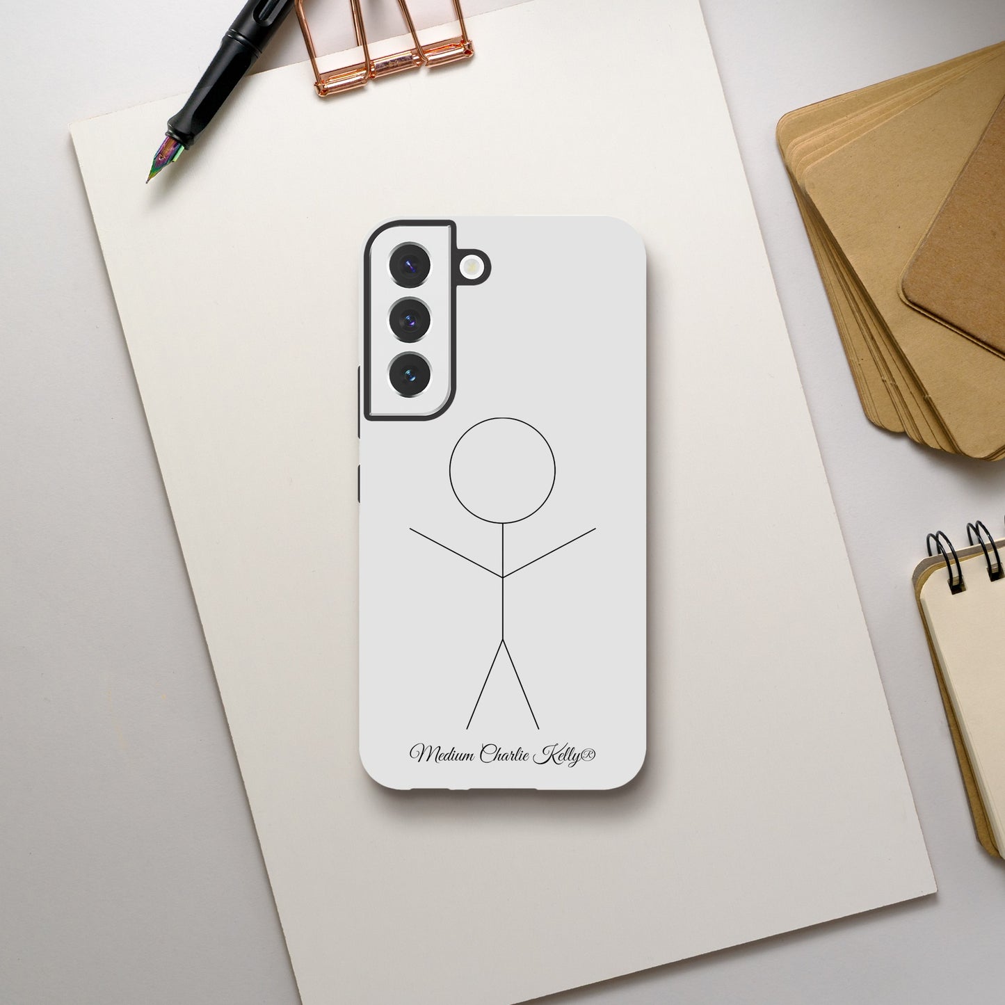 Stick Man tough phone case